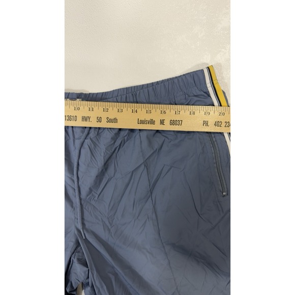 VTG Old Navy 2 Piece Blue Yellow Lining Cotton Track Suit Jacket Pants XXL Y2K - Picture 11 of 16